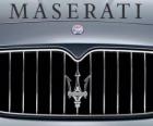 Maserati логотип, итальянский спортивный автомобиль бренда